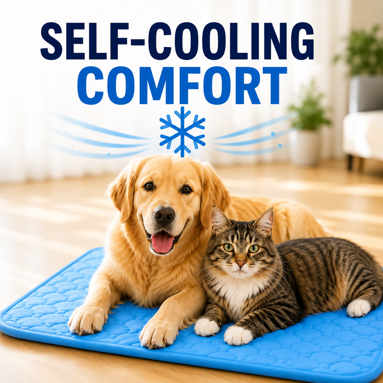 PetComfort™ - kjølende teppe for hund og katt