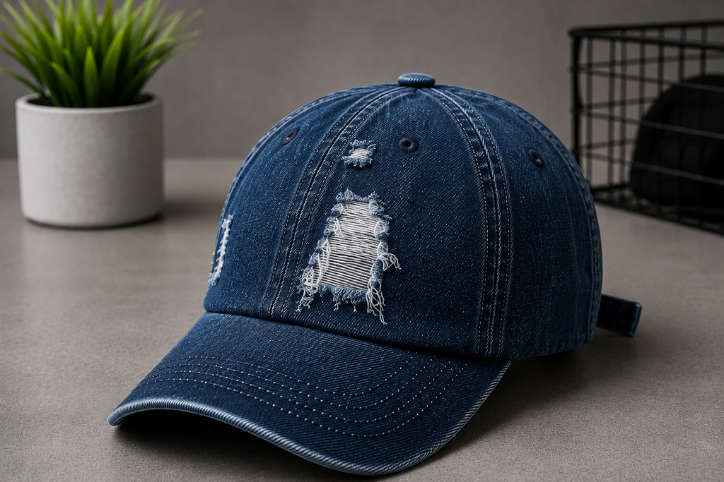 Vintage™ Distressed Denim Cap